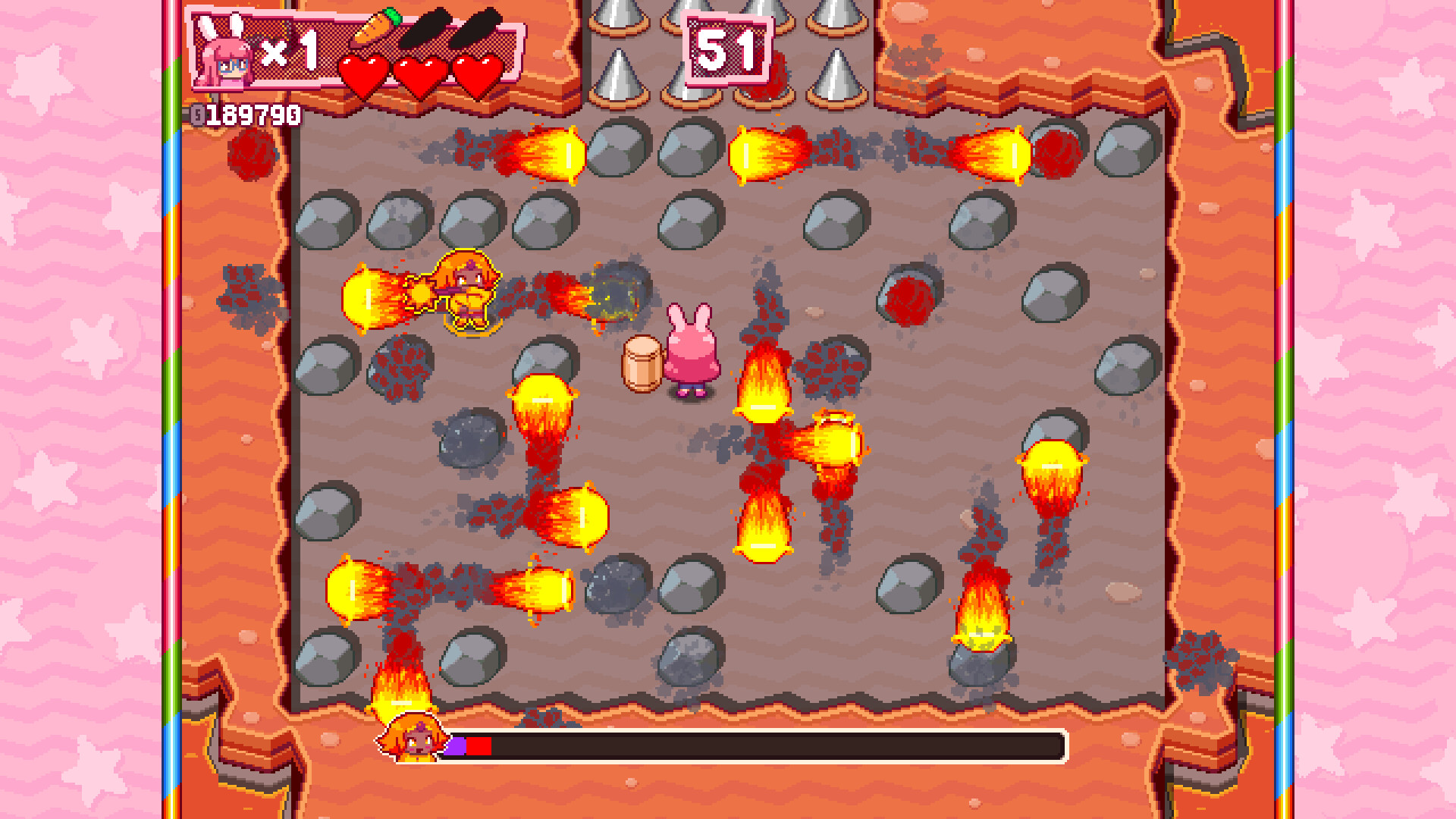 Hyper Bun Buster: Rocket Hammer Action screenshot #2