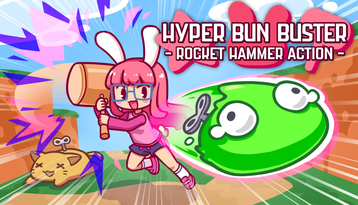 Hyper Bun Buster: Rocket Hammer Action cover art