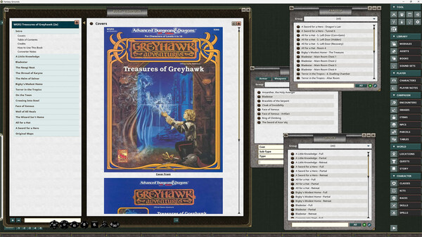 Fantasy Grounds - D&D Classics: WGR2 Treasures of Greyhawk (2E)