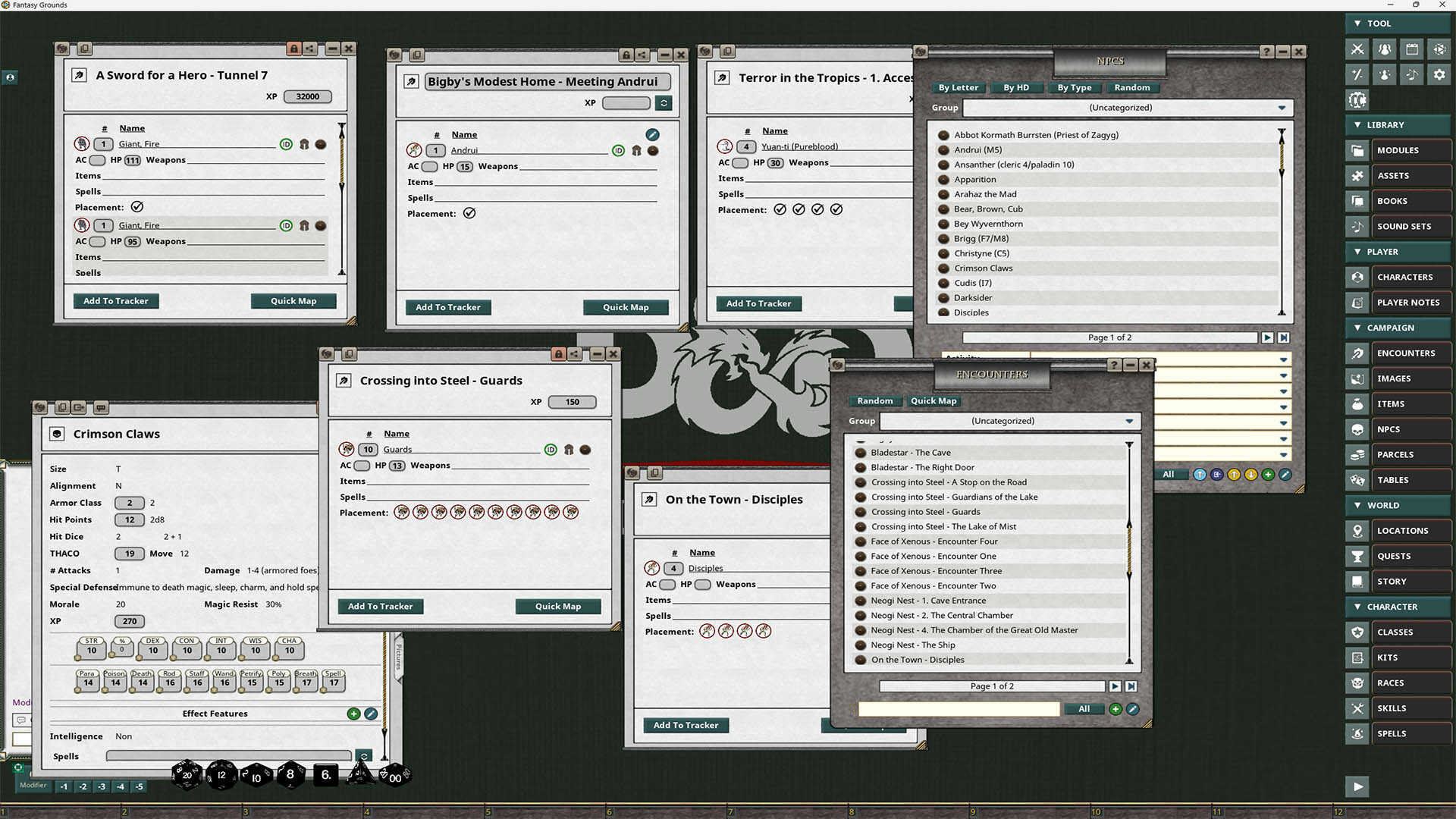 Fantasy Grounds - D&D Classics: WGR2 Treasures of Greyhawk (2E)