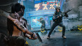 Two Operators stare each other down amidst a firefight in the Hardpoint Multiplayer mode.