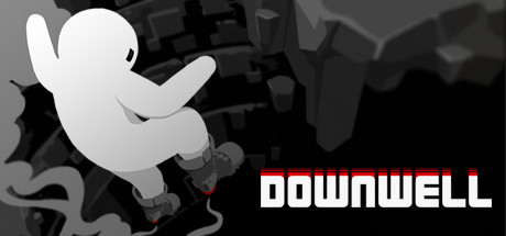 Steam header art for Downwell