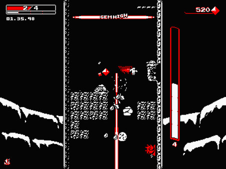 Downwell screenshot