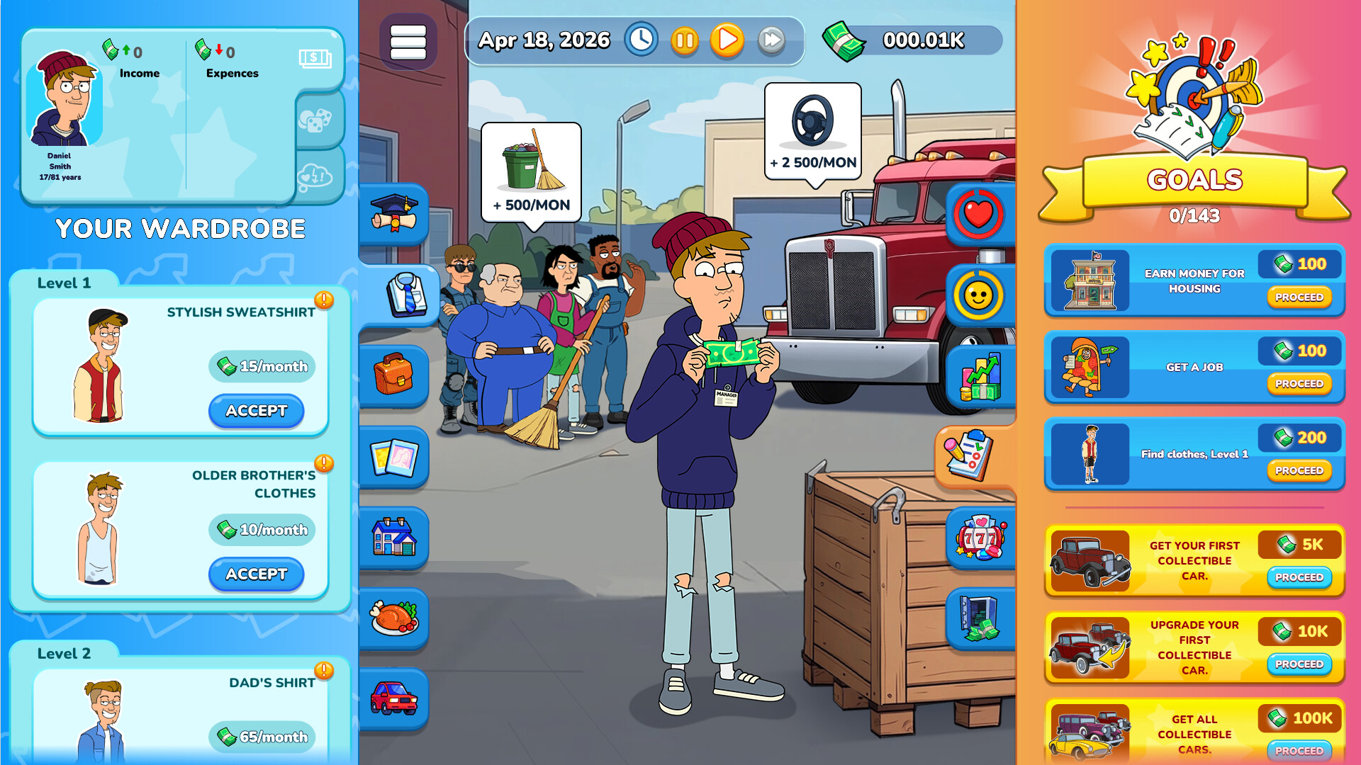 Mr. Billion: Idle Rich Tycoon screenshot screenshot 1