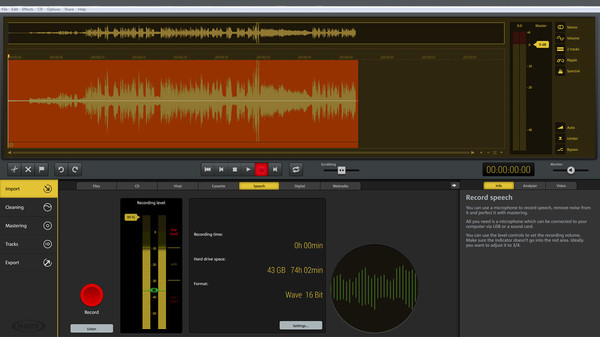 MAGIX Audio & Music Lab 2016 Premium screenshot 3