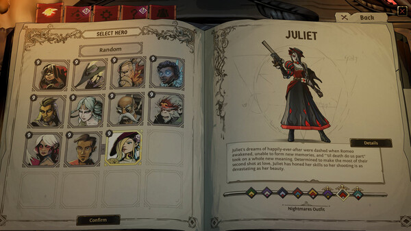 Ravenswatch - Romeo & Juliet Skin Pack