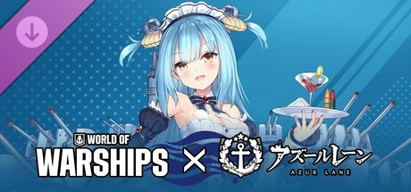World of Warships x Azur Lane – Neptunes Dreizack