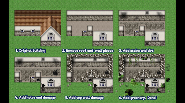 RPG Maker MZ - KR Ruins Kit