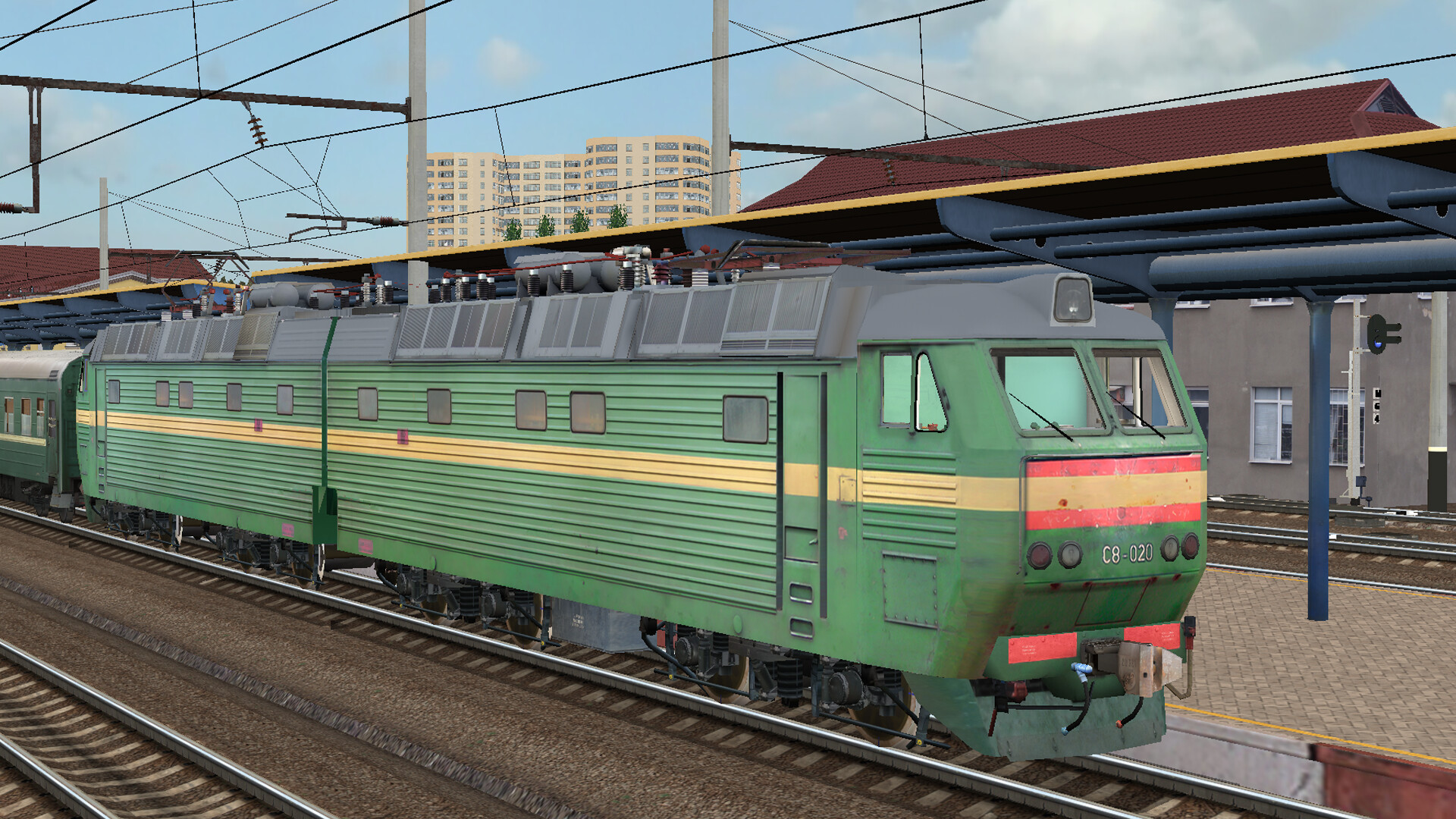 ZDSimulator - ChS8 Locomotive Featured Screenshot #1