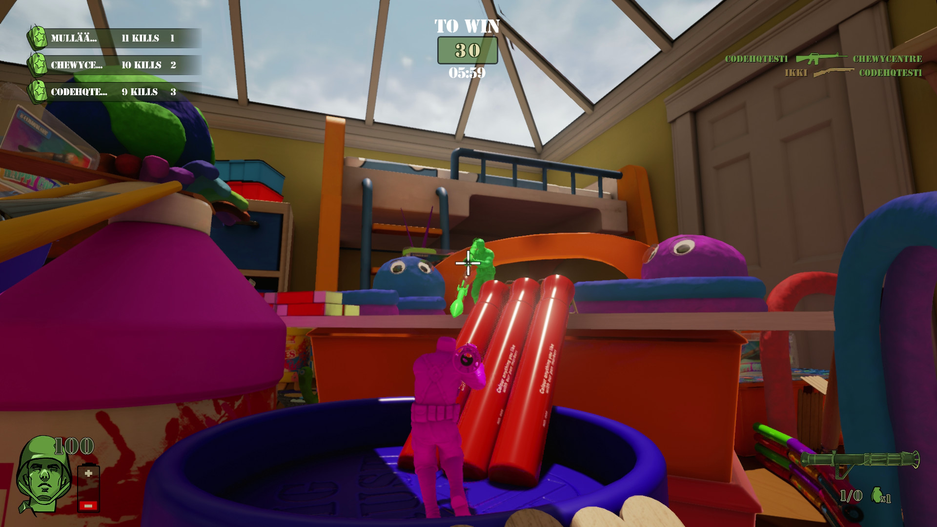 The Mean Greens — Plastic Warfare