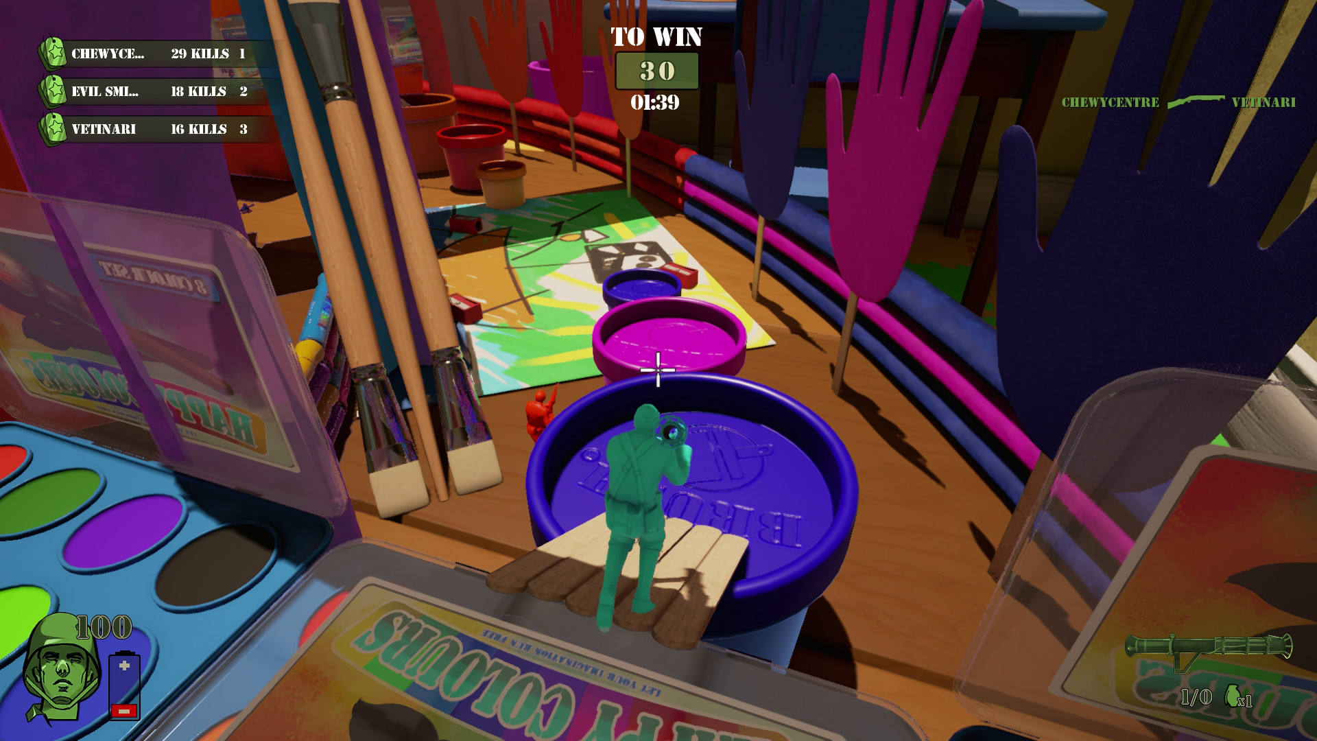 The Mean Greens — Plastic Warfare