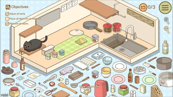 Screenshot of Organized Inside