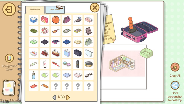 Screenshot of Organized Inside