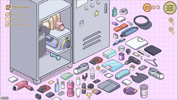 Screenshot of Organized Inside