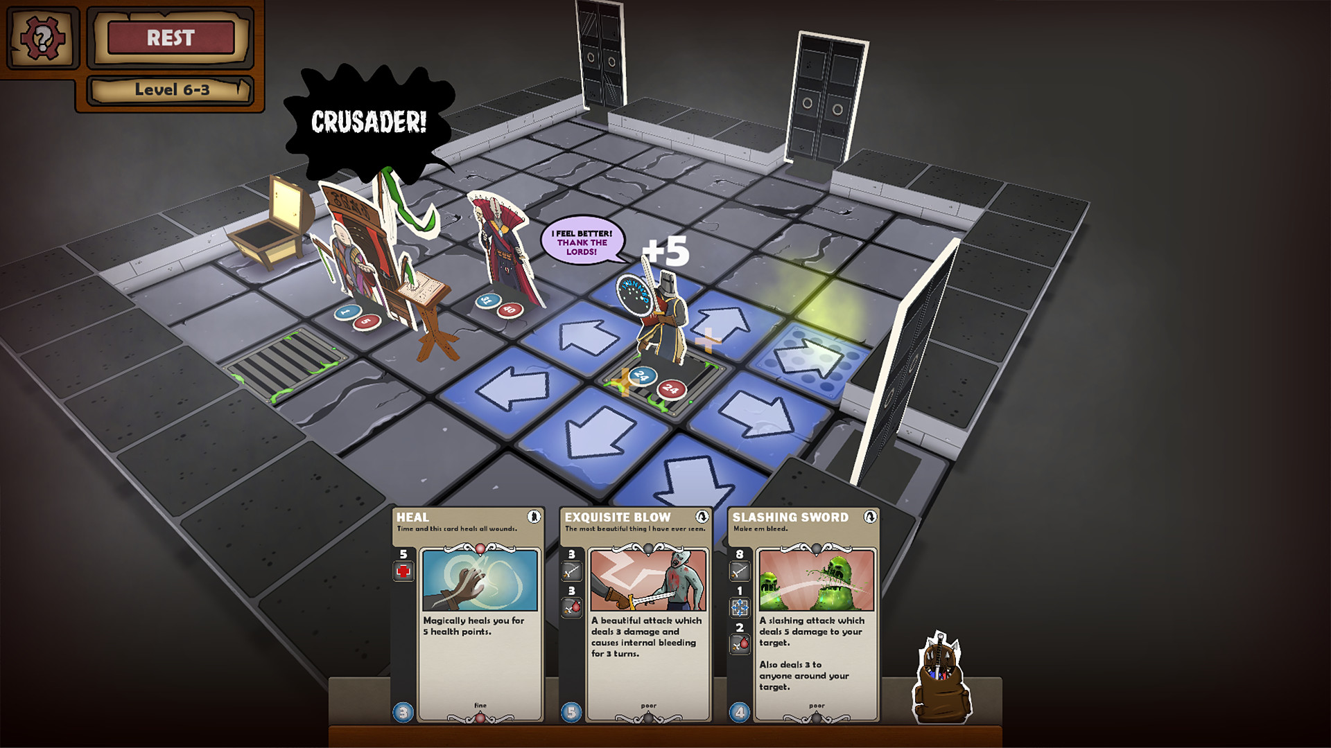 #2. Card Dungeon (Steam) 由: Playtap Games