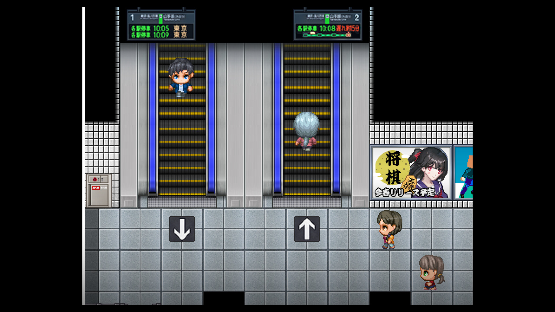 RPG Maker MZ - SERIALGAMES LivingGoodCity TILESET LocalStation SET Featured Screenshot #1