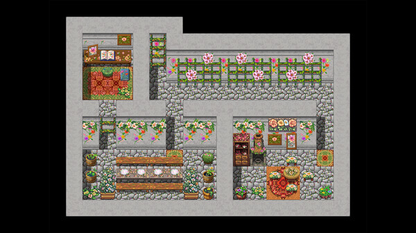 RPG Maker MV - Emberatix Floral Theme Tileset