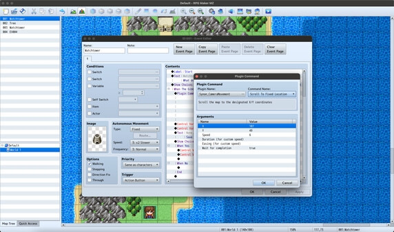 RPG Maker MV - CAMERA MOVEMENT PLUGIN