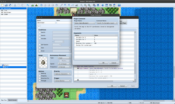 RPG Maker MV - CAMERA MOVEMENT PLUGIN