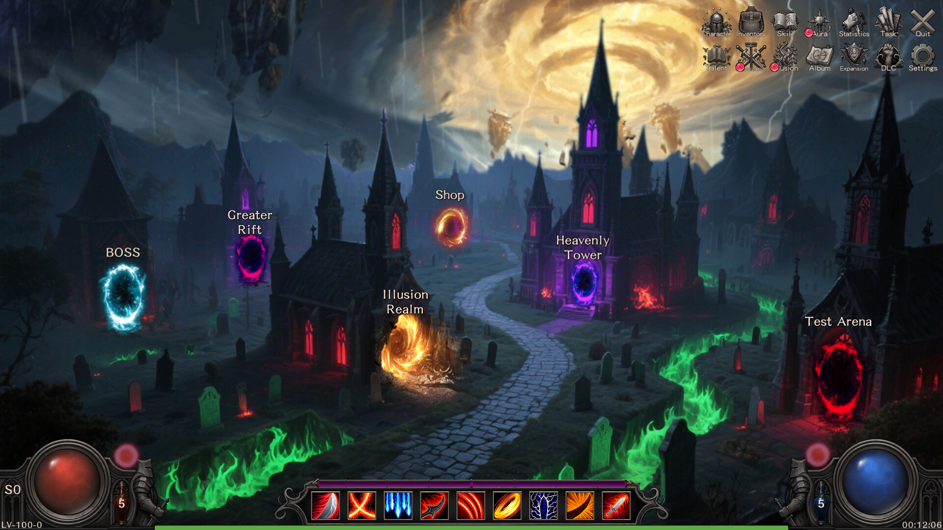 Idle Land of Exile screenshot #2