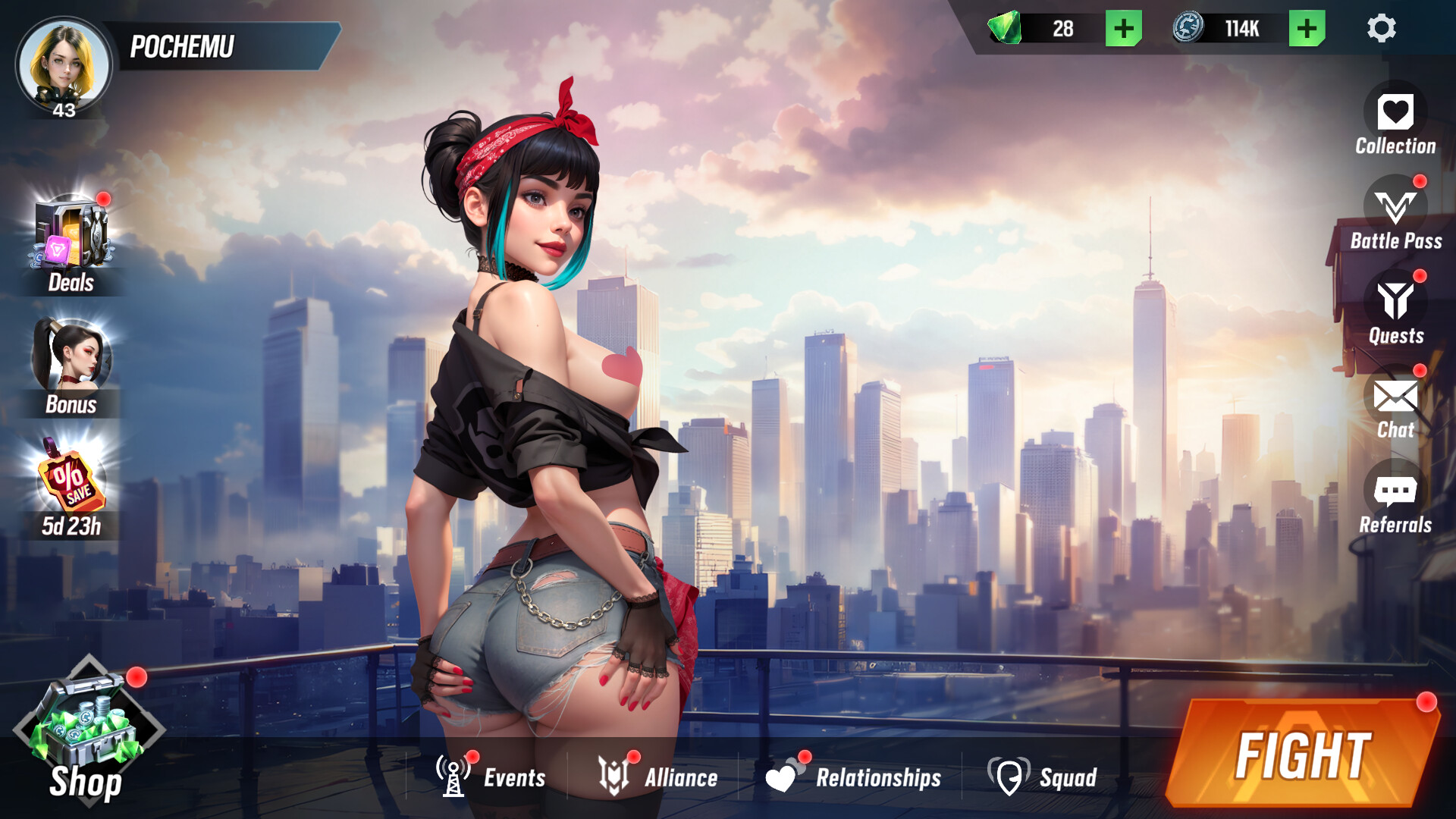Lust Goddess - Mascot Caseyのスクリーンショット 1