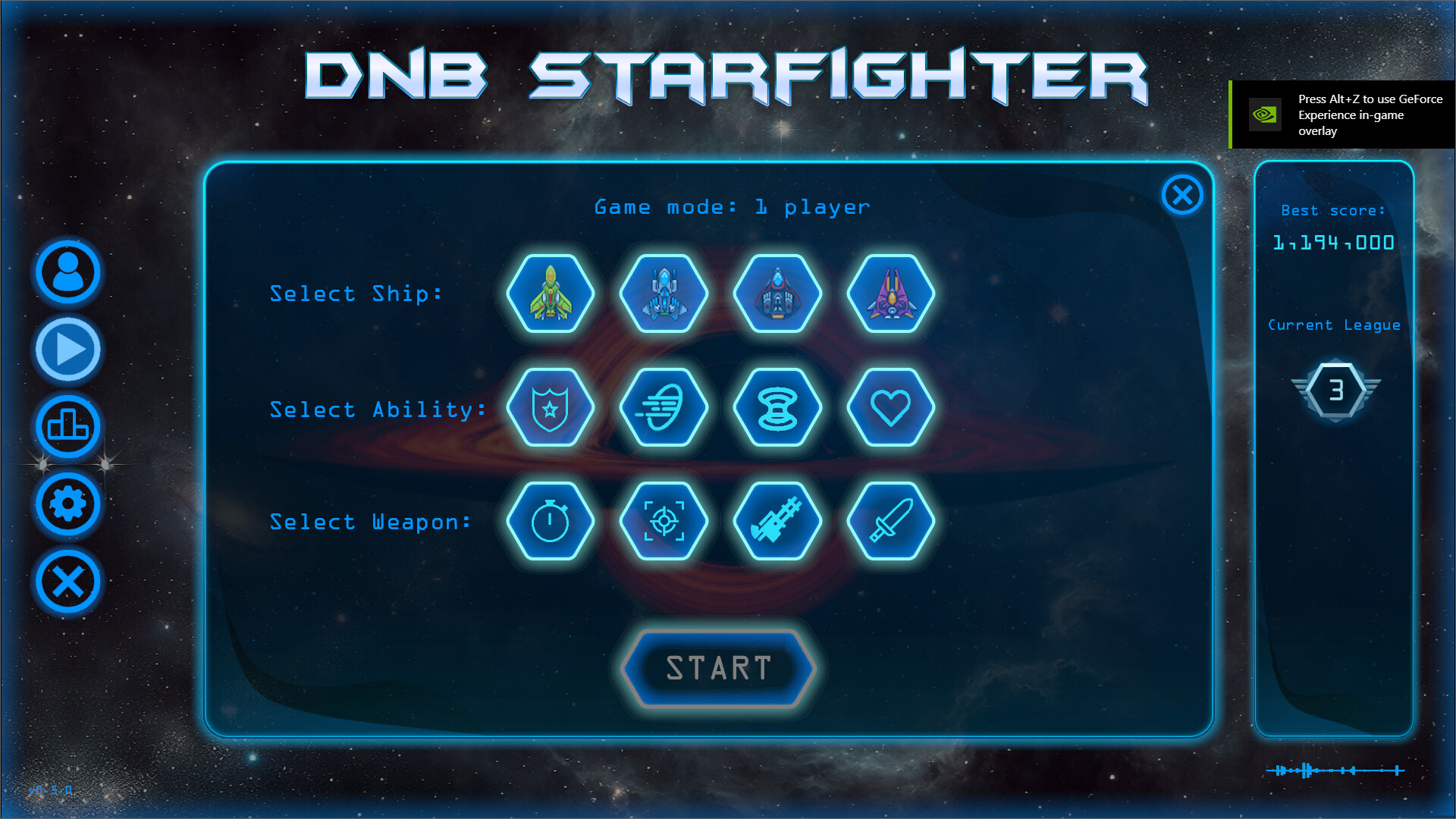 DnB Starfighter screenshot #3