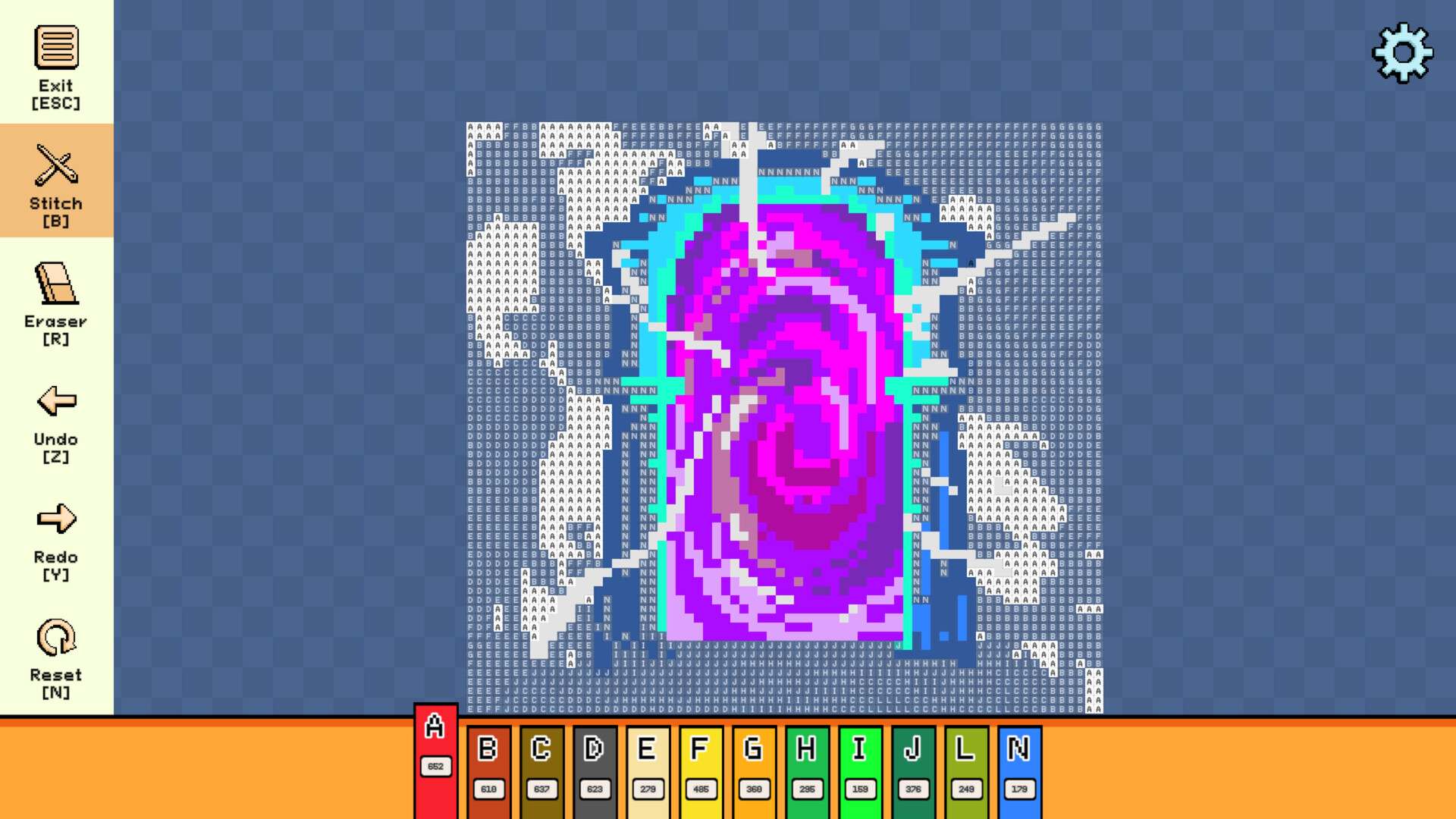 Pixel Cross Stitch - Enchanted Worlds Pack Featured Screenshot #1