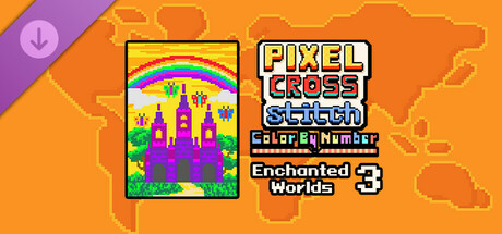 Pixel Cross Stitch - Enchanted Worlds Pack 3 banner image