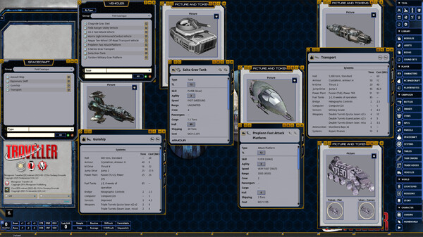 Fantasy Grounds - Traveller - Field Catalogue