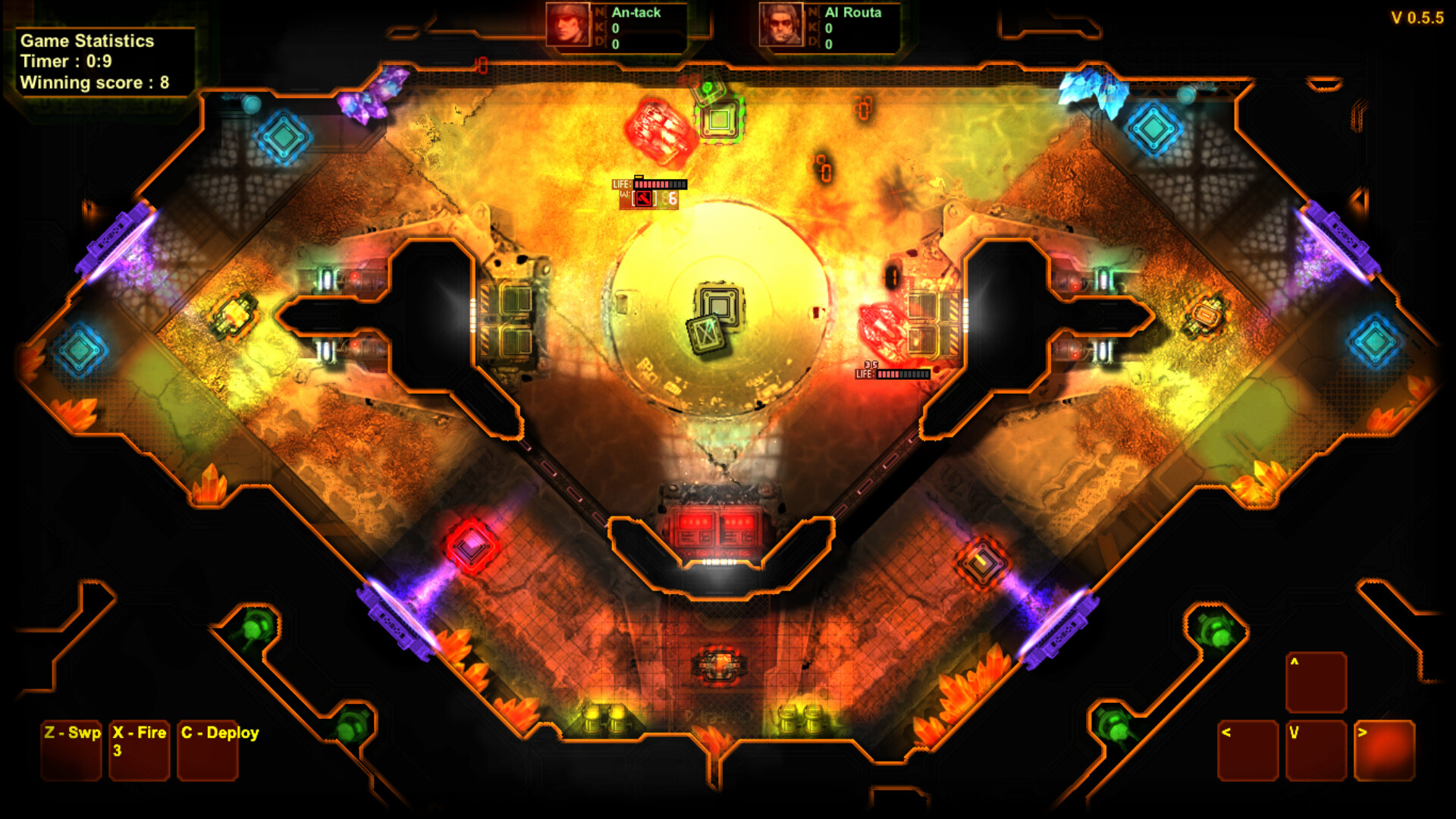 Steel shadows arena screenshot #4