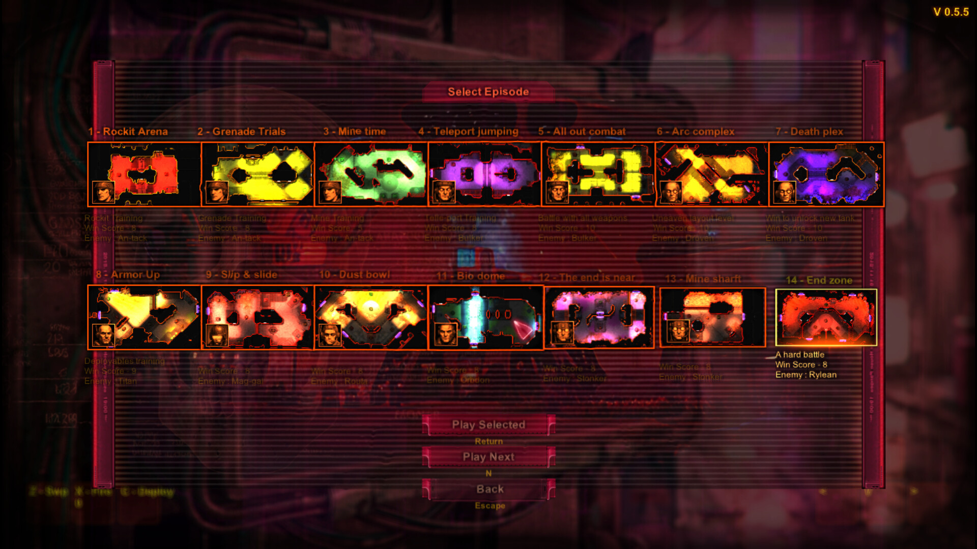 Steel shadows arena screenshot #5