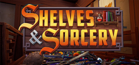 Shelves And Sorcery — Steam header