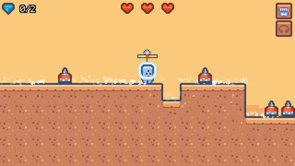 Bubble's Adventure: 2D Platformer 泡泡人大冒险：2D平台 screenshot 2