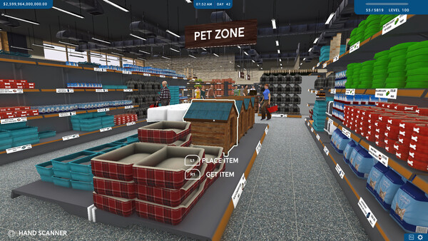 Hypermarket Simulator