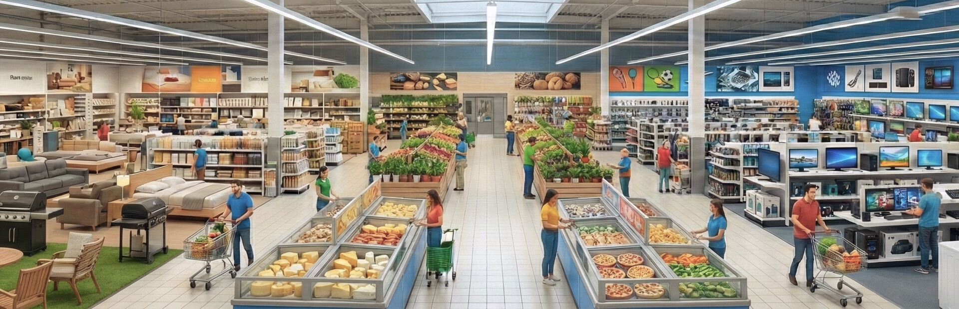 Hypermarket Simulator