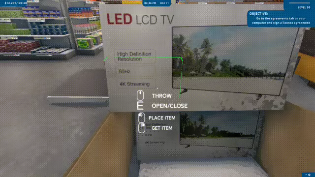Hypermarket Simulator video 1