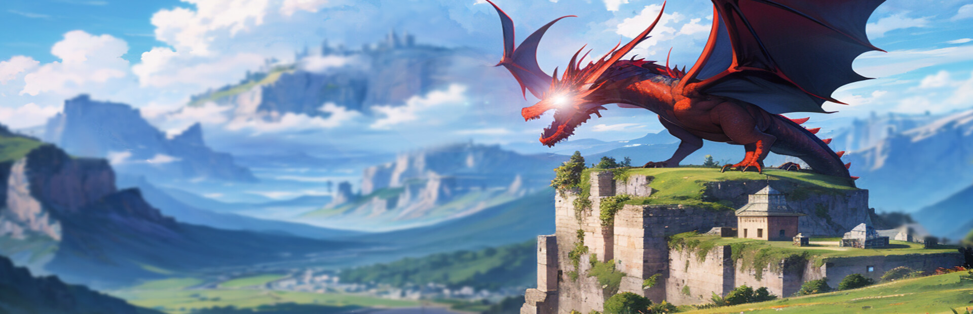 龙与精灵 Dragons and elves