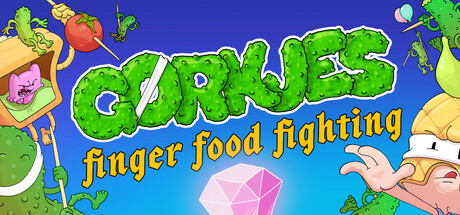 GØRKJES - finger food fighting cover art
