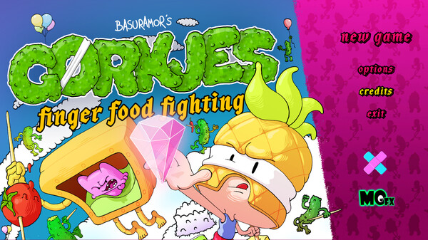 GØRKJES - finger food fighting screenshot 1