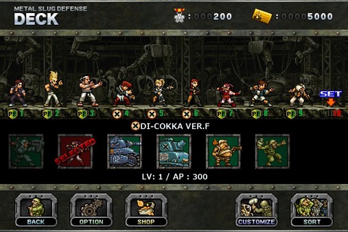 METAL SLUG DEFENSE - “KOF Pack” Vol.1