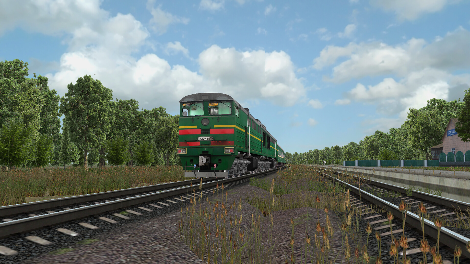 ZDSimulator - 2TE10U Locomotive Featured Screenshot #1