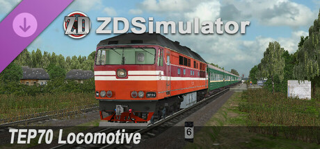 ZDSimulator - TEP70 Locomotive cover art