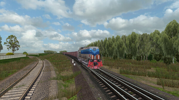 ZDSimulator - TEM18DM Locomotive screenshot 2