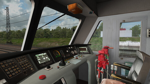 Скриншот из ZDSimulator - ChS2K Locomotive