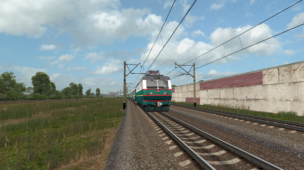 Скриншот из ZDSimulator - ChS2K Locomotive