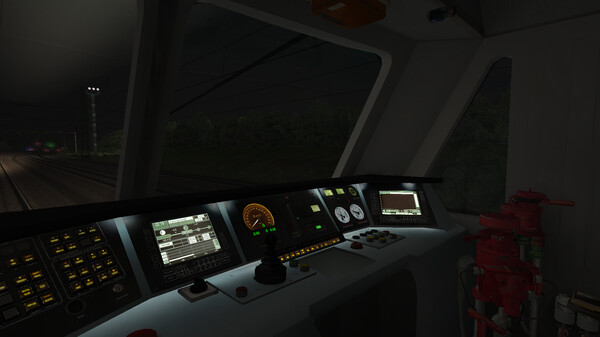 Скриншот из ZDSimulator - ChS2K Locomotive