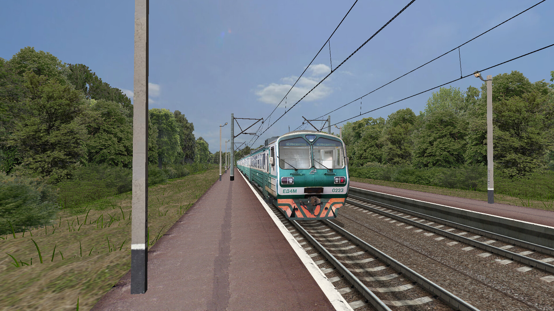 ZDSimulator - ED4M Electric Train Featured Screenshot #1