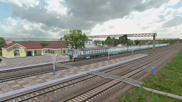 Скриншот из ZDSimulator - Dnipro-Lozova Route