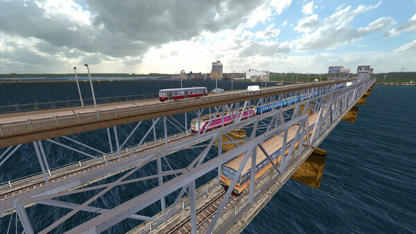 Скриншот из ZDSimulator - Dnipro-Lozova Route