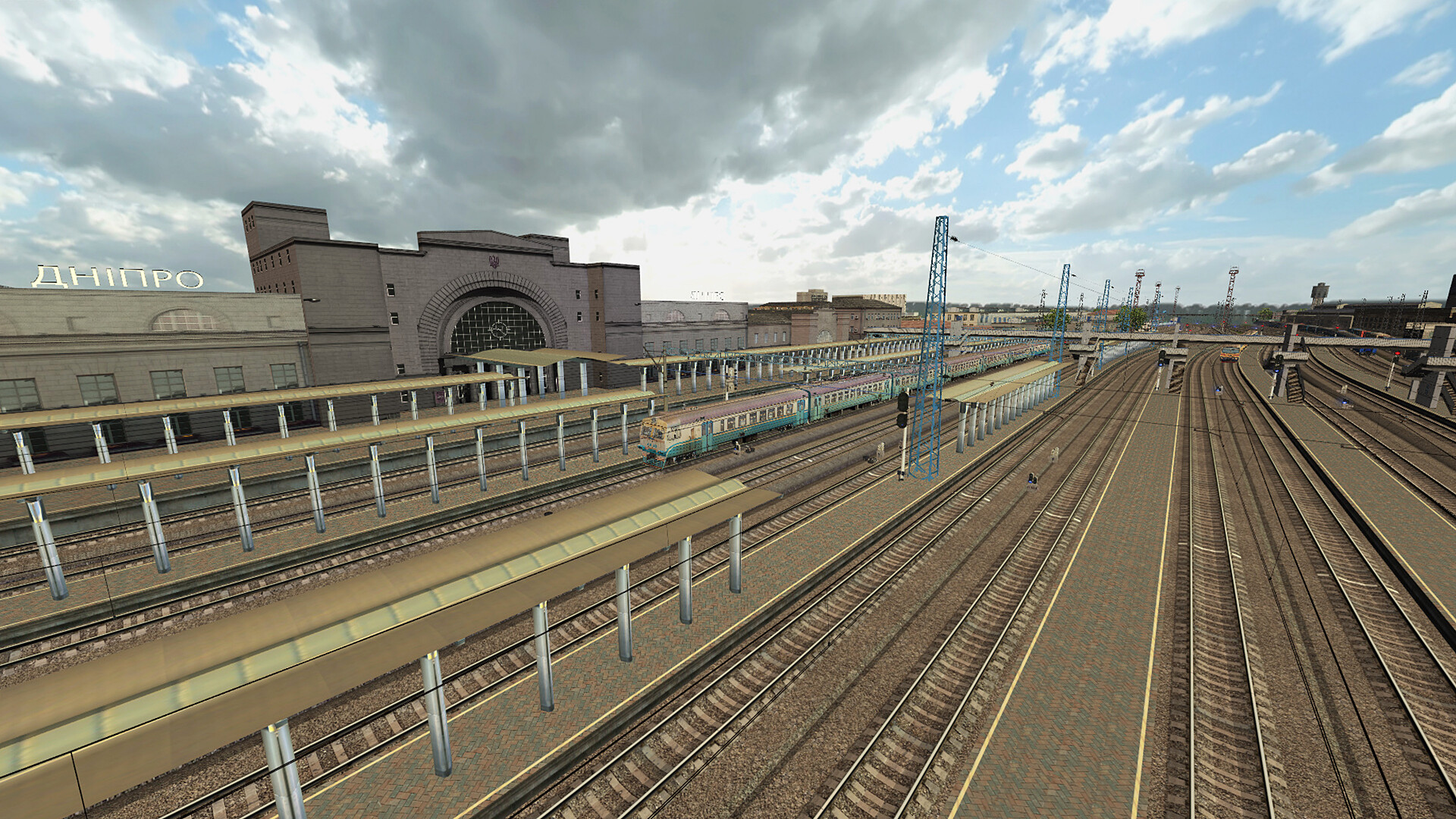 ZDSimulator - Dnipro-Lozova Route